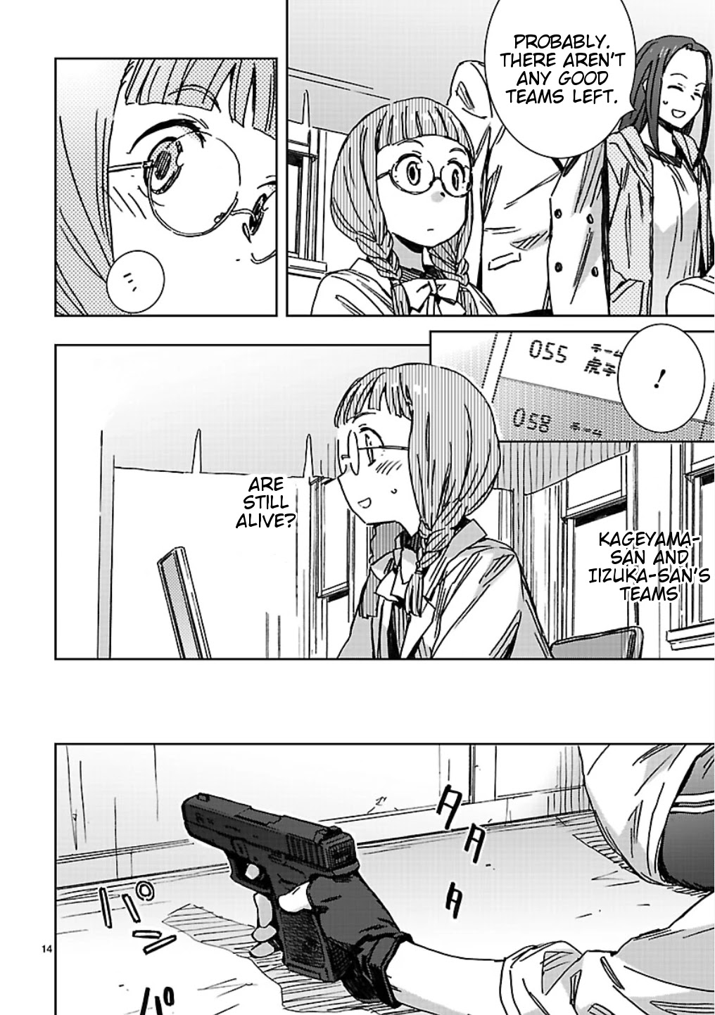 Hyakko Chapter 38 page 14 - Chapter 38: Battle Trial 3.0