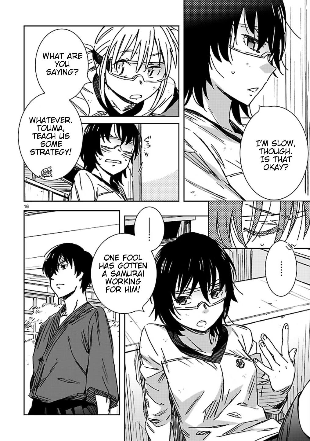 Hyakko Chapter 38 page 16 - Chapter 38: Battle Trial 3.0