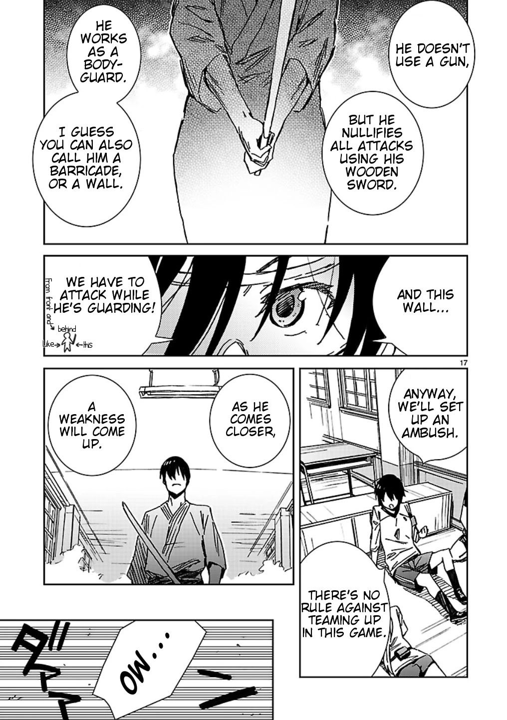 Hyakko Chapter 38 page 17 - Chapter 38: Battle Trial 3.0