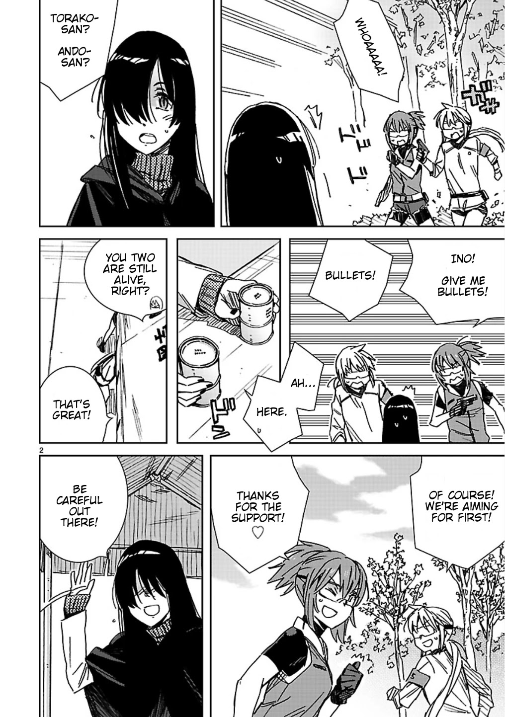Hyakko Chapter 38 page 2 - Chapter 38: Battle Trial 3.0