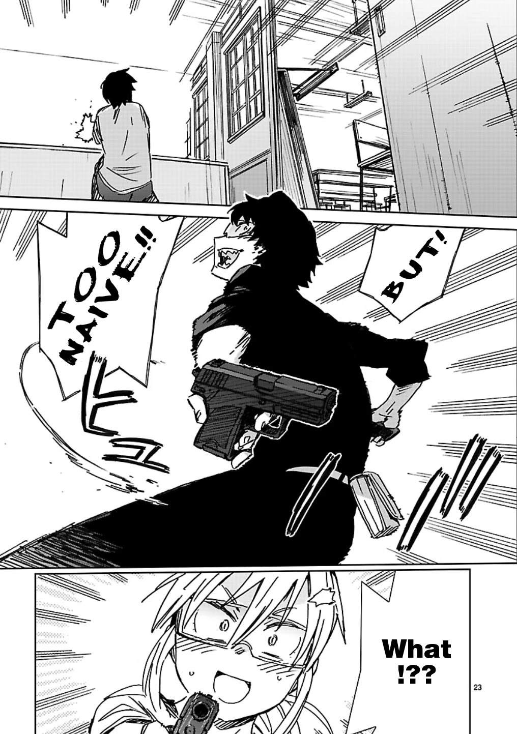 Hyakko Chapter 38 page 23 - Chapter 38: Battle Trial 3.0