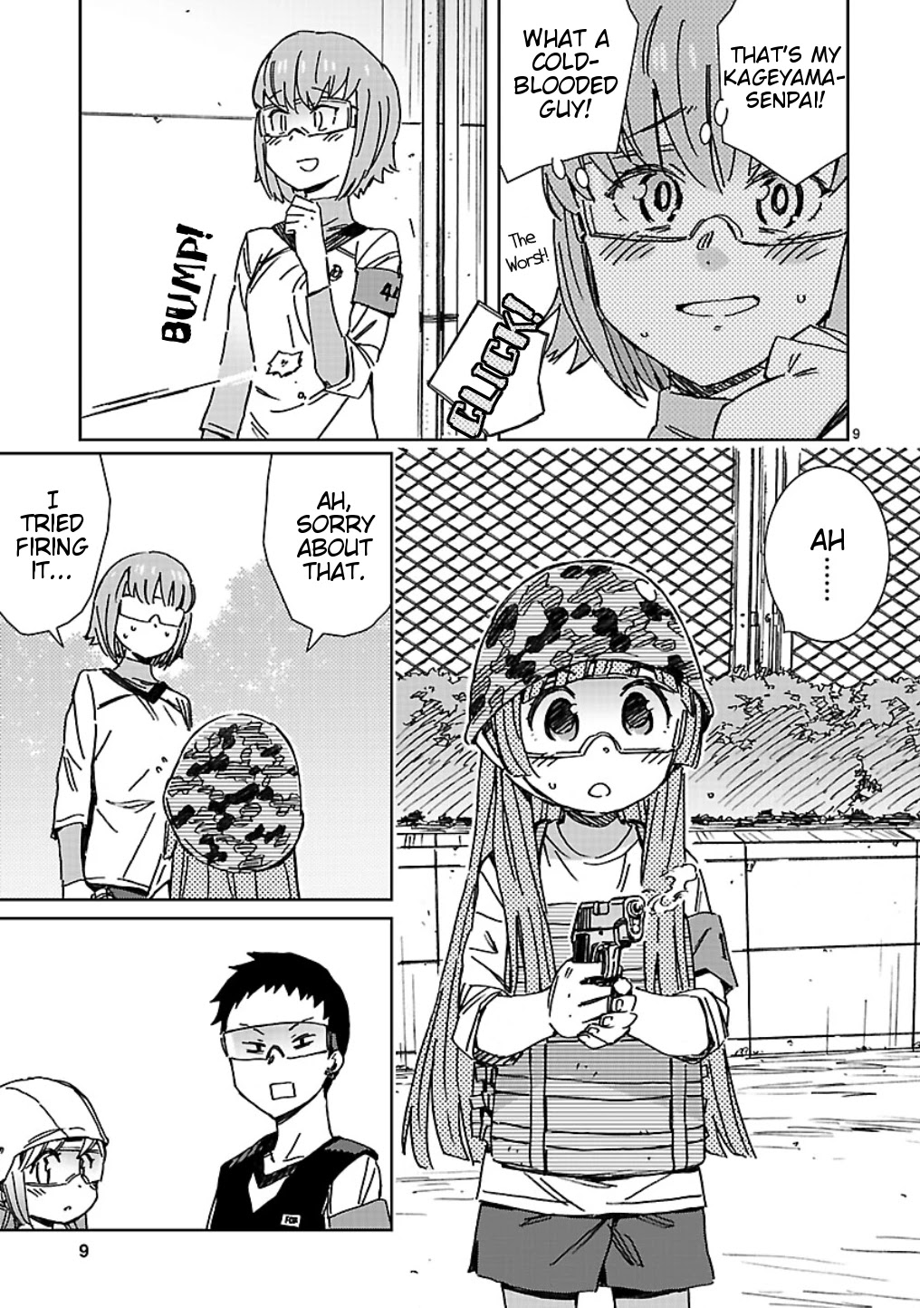 Hyakko Chapter 38 page 9 - Chapter 38: Battle Trial 3.0