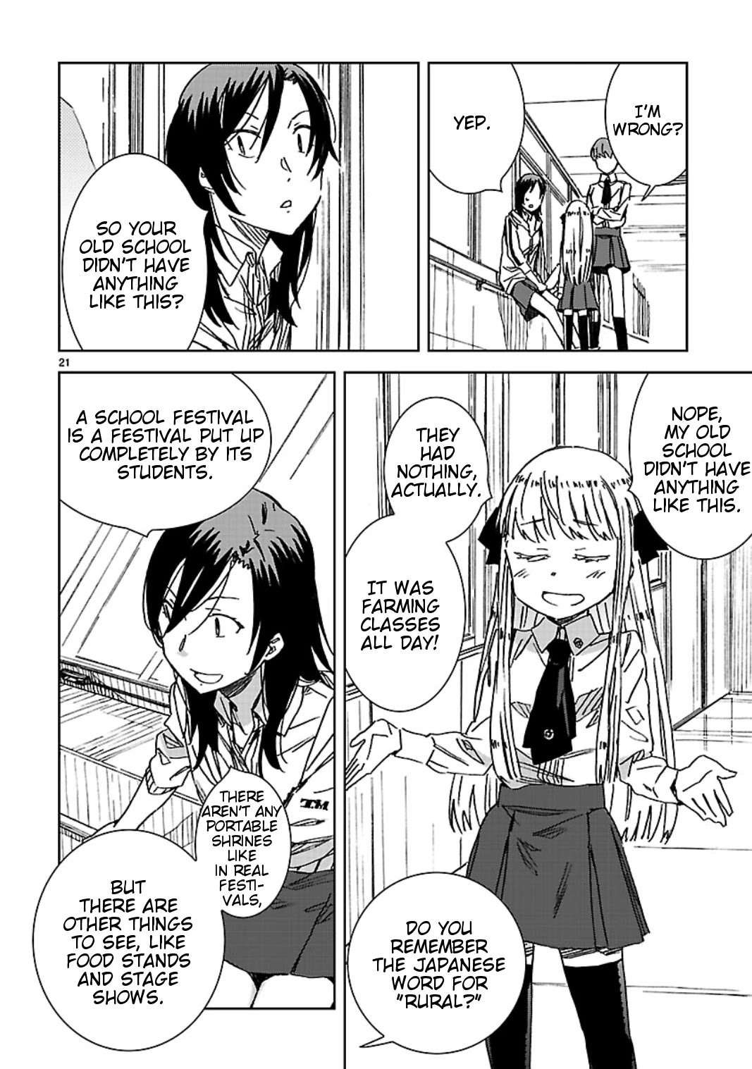 Hyakko Chapter 39 page 22 - Chapter 39: One Tiger One Gathering