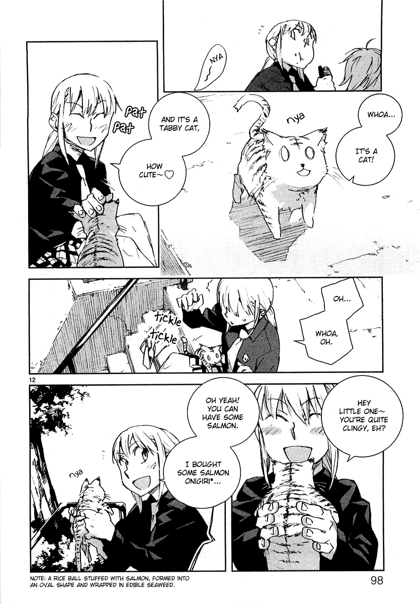 Hyakko Chapter 5 page 12 - Chapter 5: A Human Knows Another´s Heart Through Time, The Tiger Knows Anothe...