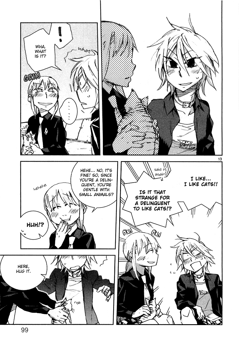 Hyakko Chapter 5 page 13 - Chapter 5: A Human Knows Another´s Heart Through Time, The Tiger Knows Anothe...
