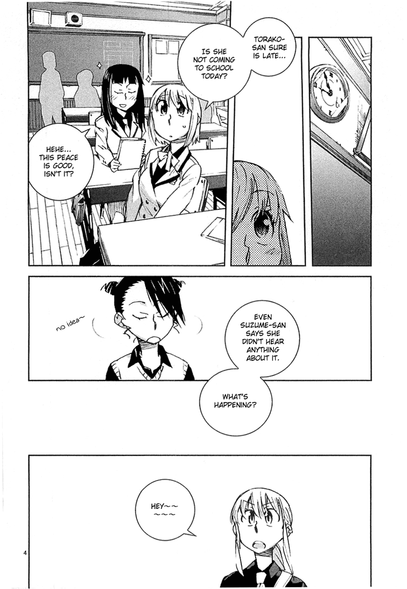 Hyakko Chapter 5 page 4 - Chapter 5: A Human Knows Another´s Heart Through Time, The Tiger Knows Anothe...