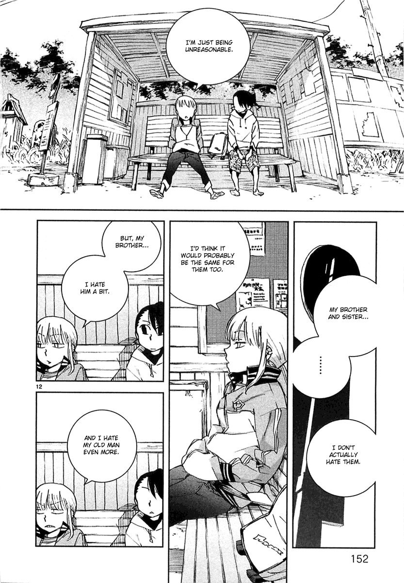 Hyakko Chapter 8 page 12 - Chapter 8: Four People Make Up A Tiger