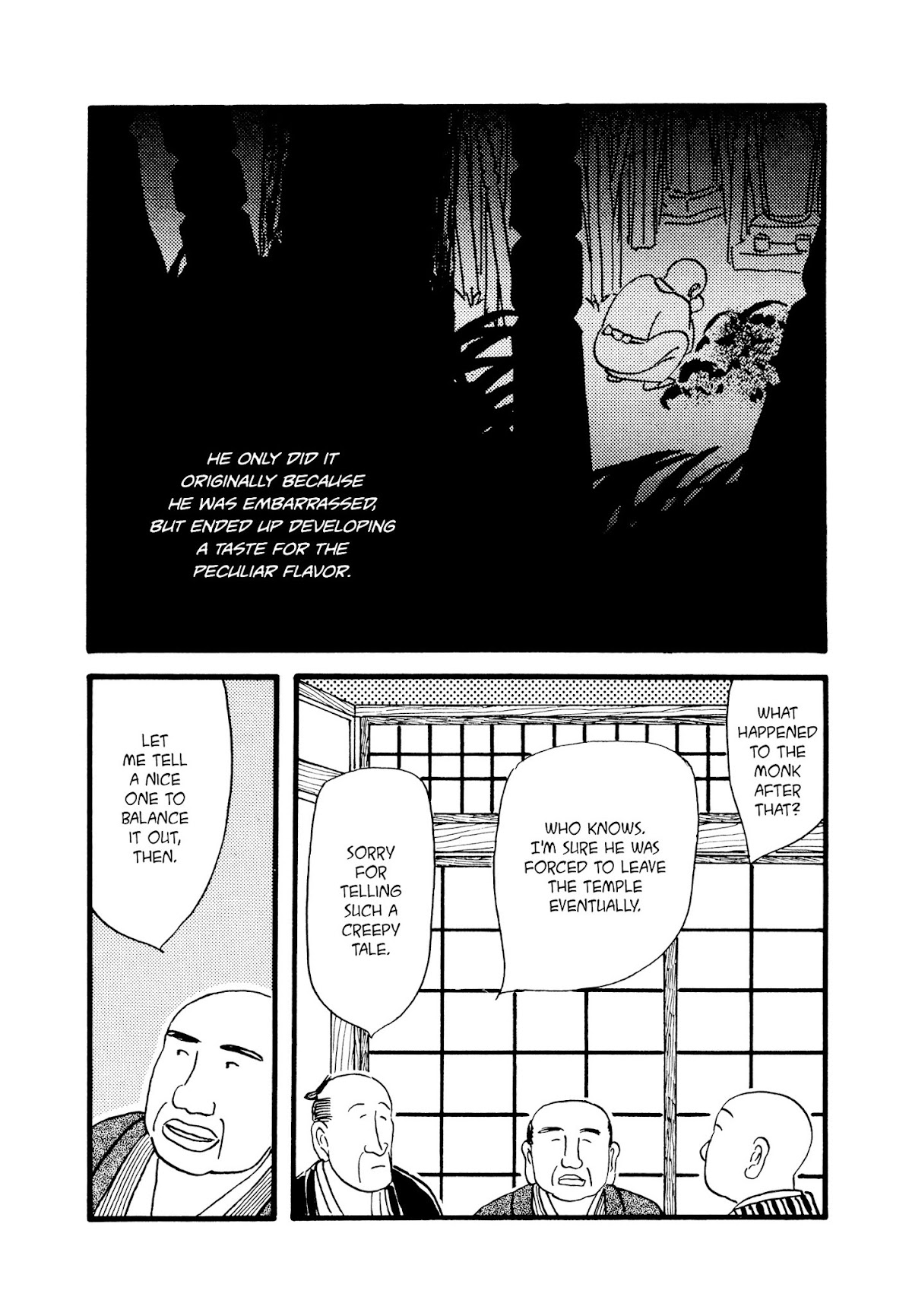 Hyaku Monogatari Chapter 23.24 page 4 - Chapter 23-24 : Eating Human Flesh -- The Maiden's Kiss