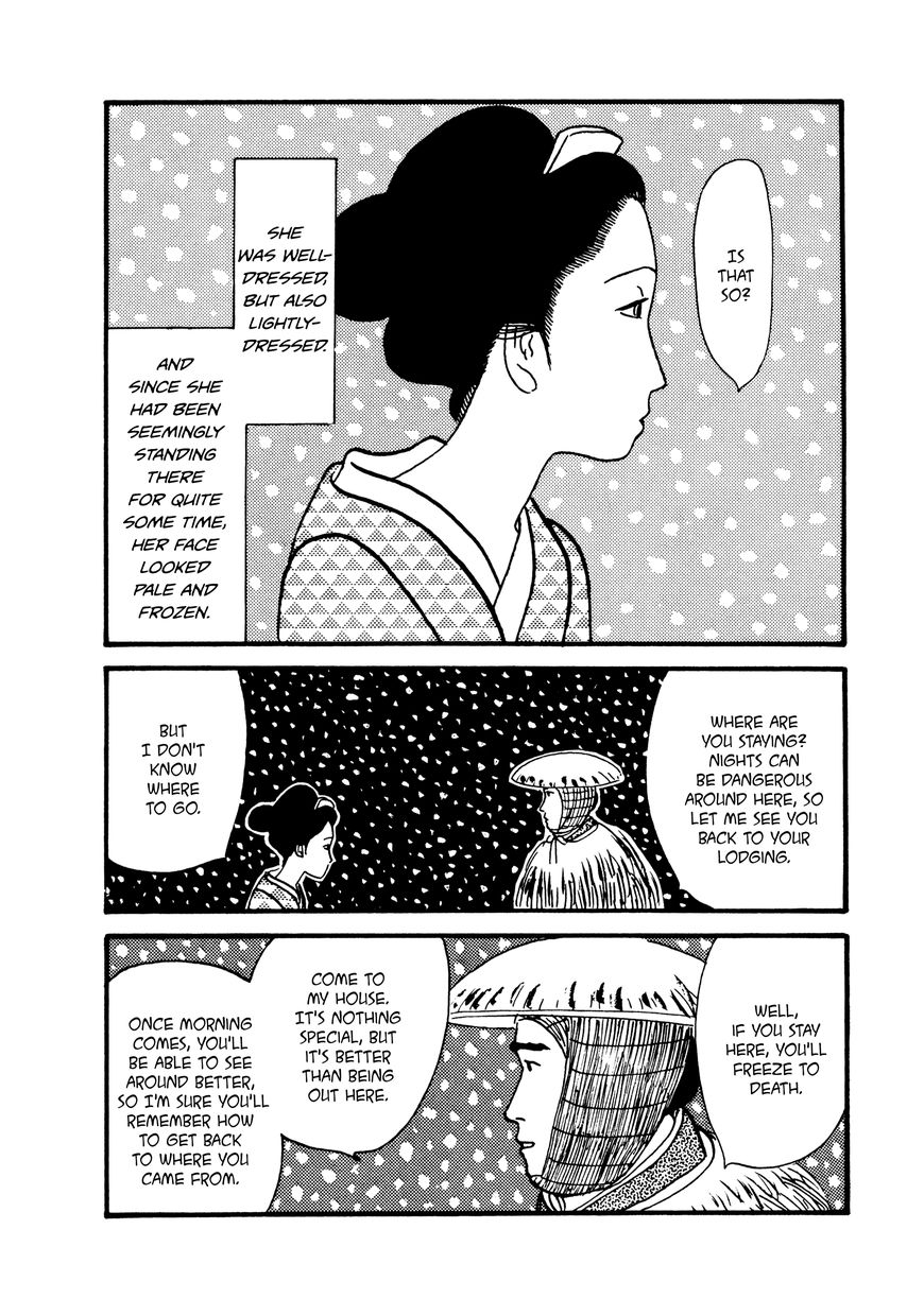 Hyaku Monogatari Chapter 29 page 4 - Chapter 29 : The Beauty in the Snow