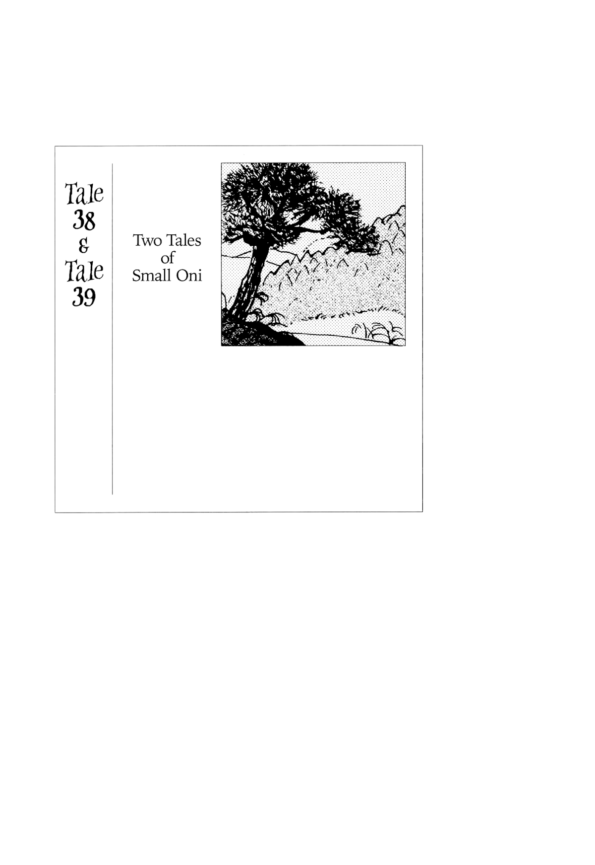Hyaku Monogatari Chapter 38.39 page 1 - Chapter 38-39 : Two Tales of Small Oni