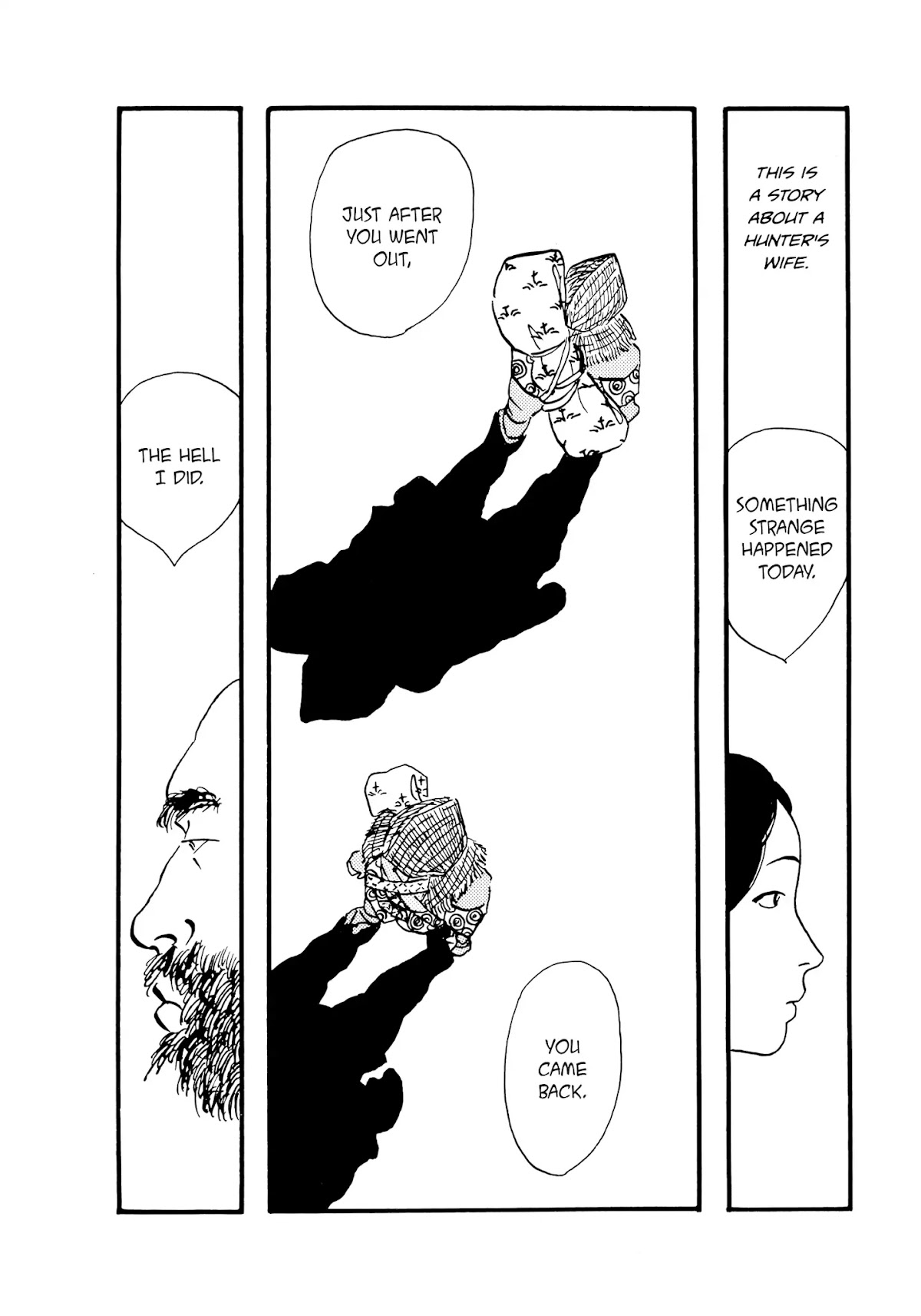 Hyaku Monogatari Chapter 48.49 page 2 - Chapter 48-49: Two Stories about Beasts Who Transform into Humans