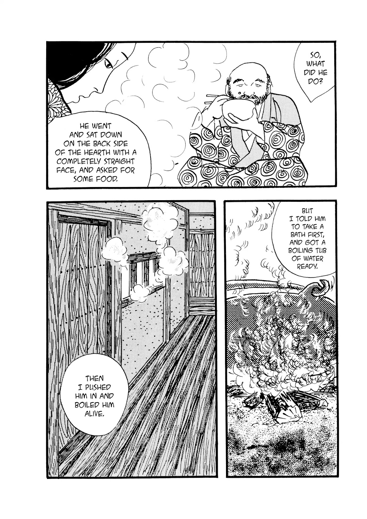 Hyaku Monogatari Chapter 48.49 page 4 - Chapter 48-49: Two Stories about Beasts Who Transform into Humans
