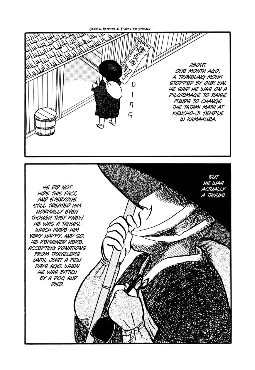 Hyaku Monogatari Chapter 5 page 4 - Chapter 5 : The Tanuki Monk