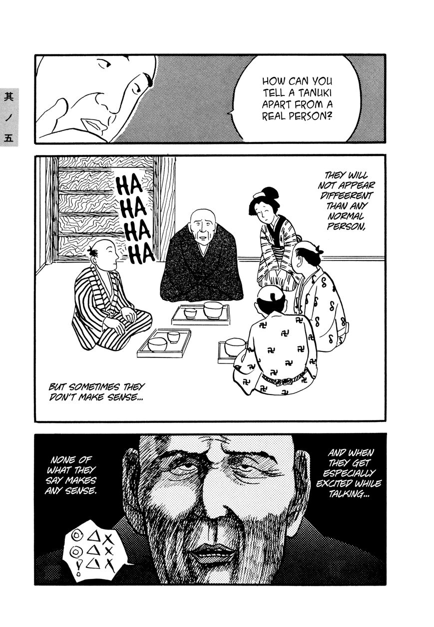 Hyaku Monogatari Chapter 5 page 5 - Chapter 5 : The Tanuki Monk
