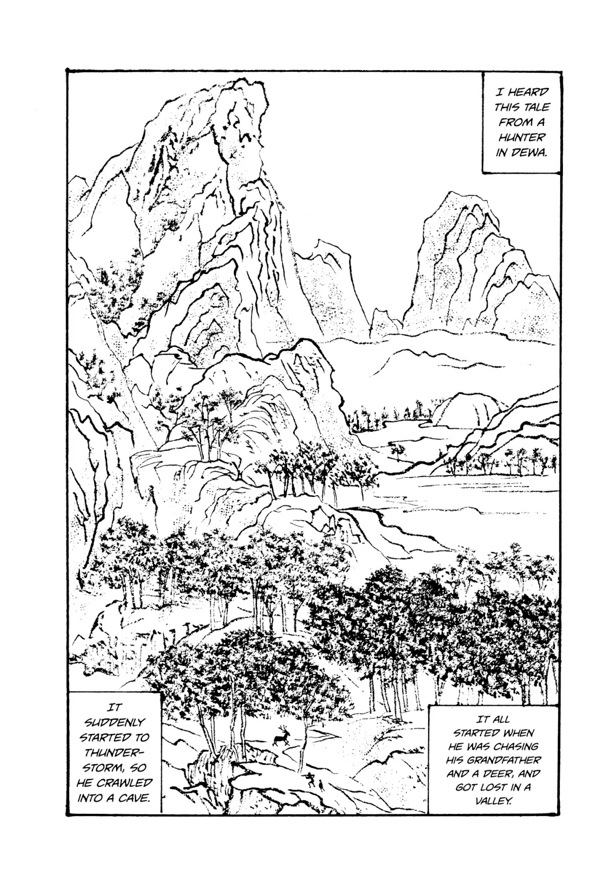 Hyaku Monogatari Chapter 57.58 page 2 - Chapter 57-58: Two Tales of Miraculous Sages