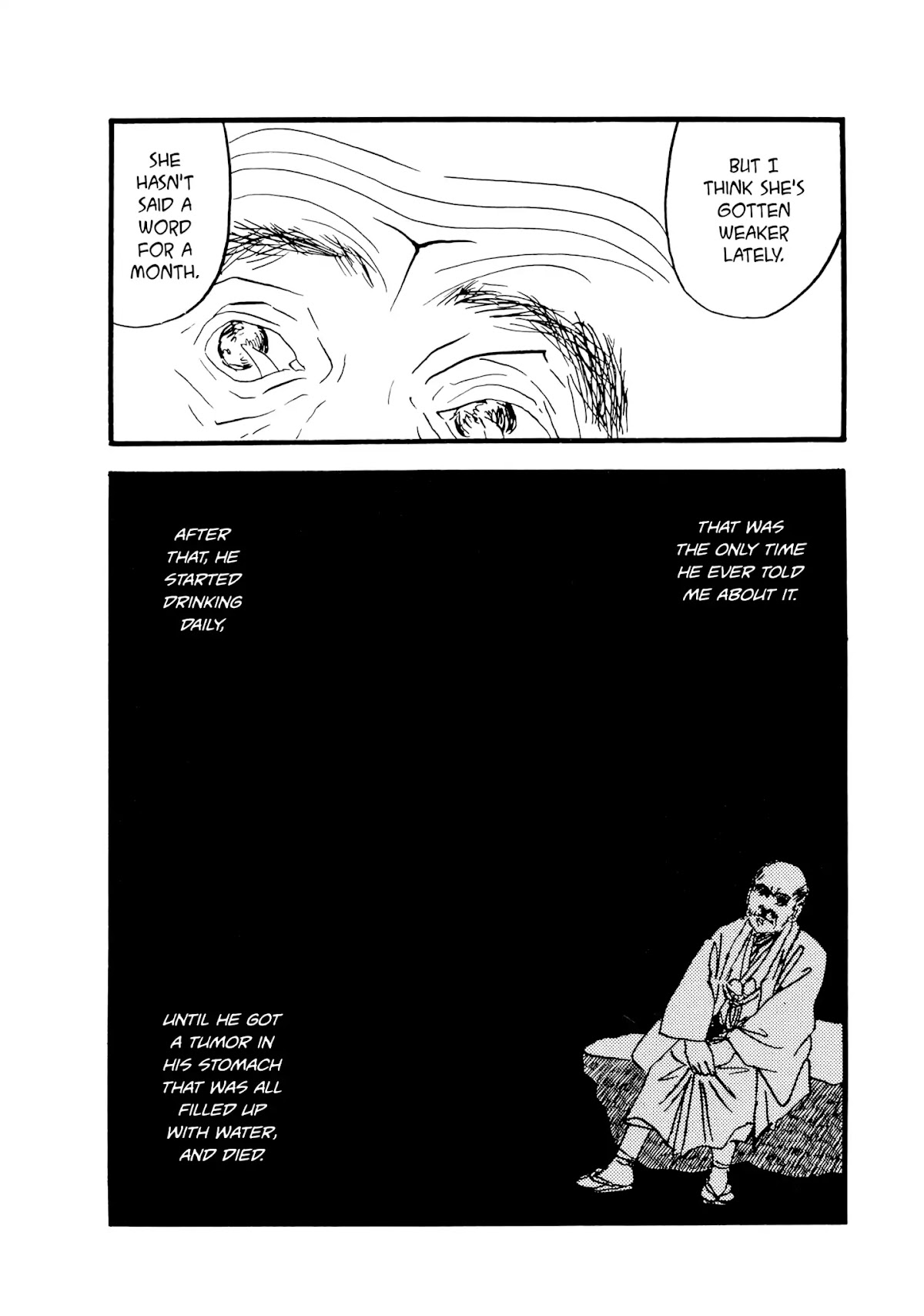 Hyaku Monogatari Chapter 60 page 8 - Chapter 60: The Voice in the Stomach