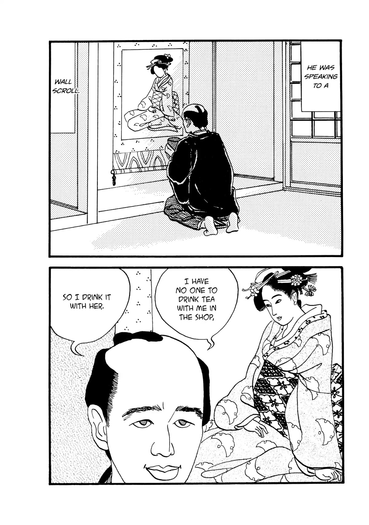 Hyaku Monogatari Chapter 65 page 4 - Chapter 65: The Woman in the Scroll