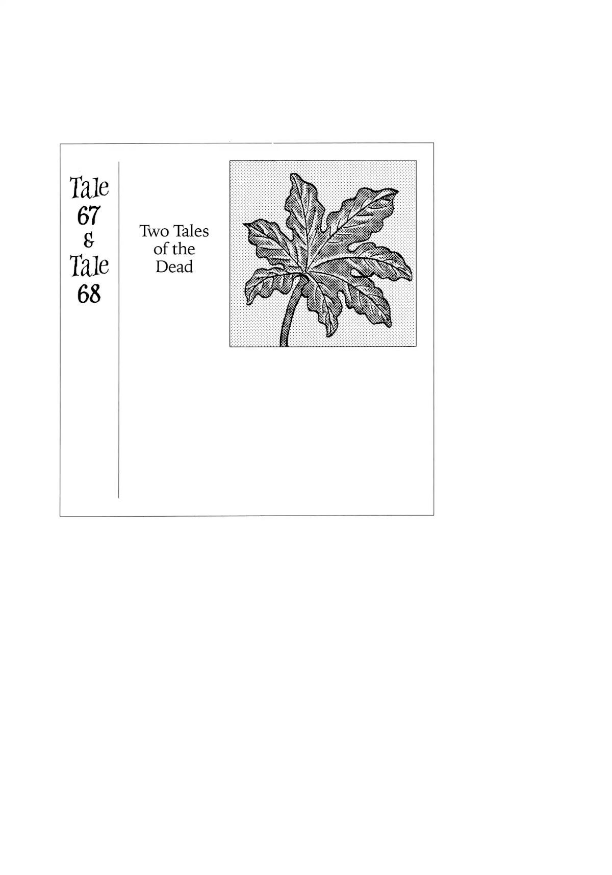 Hyaku Monogatari Chapter 67.68 page 1 - Chapter 67-68: Two Tales of the Dead