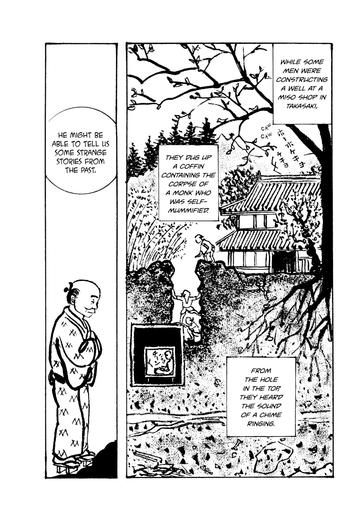 Hyaku Monogatari Chapter 70 page 2 - Chapter 70: The Self-Mummified Monk