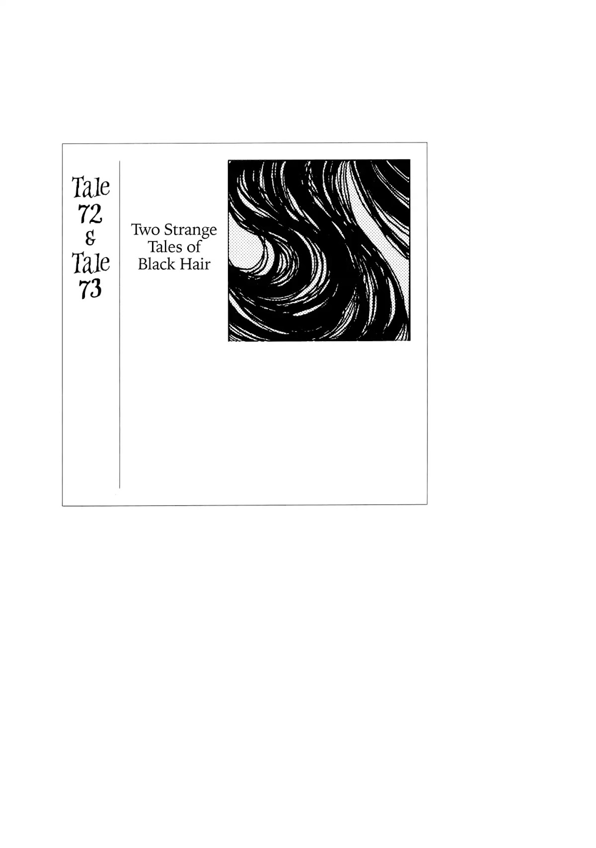Hyaku Monogatari Chapter 72.73 page 1 - Chapter 72-73: Two Strange Tales of Black Hair