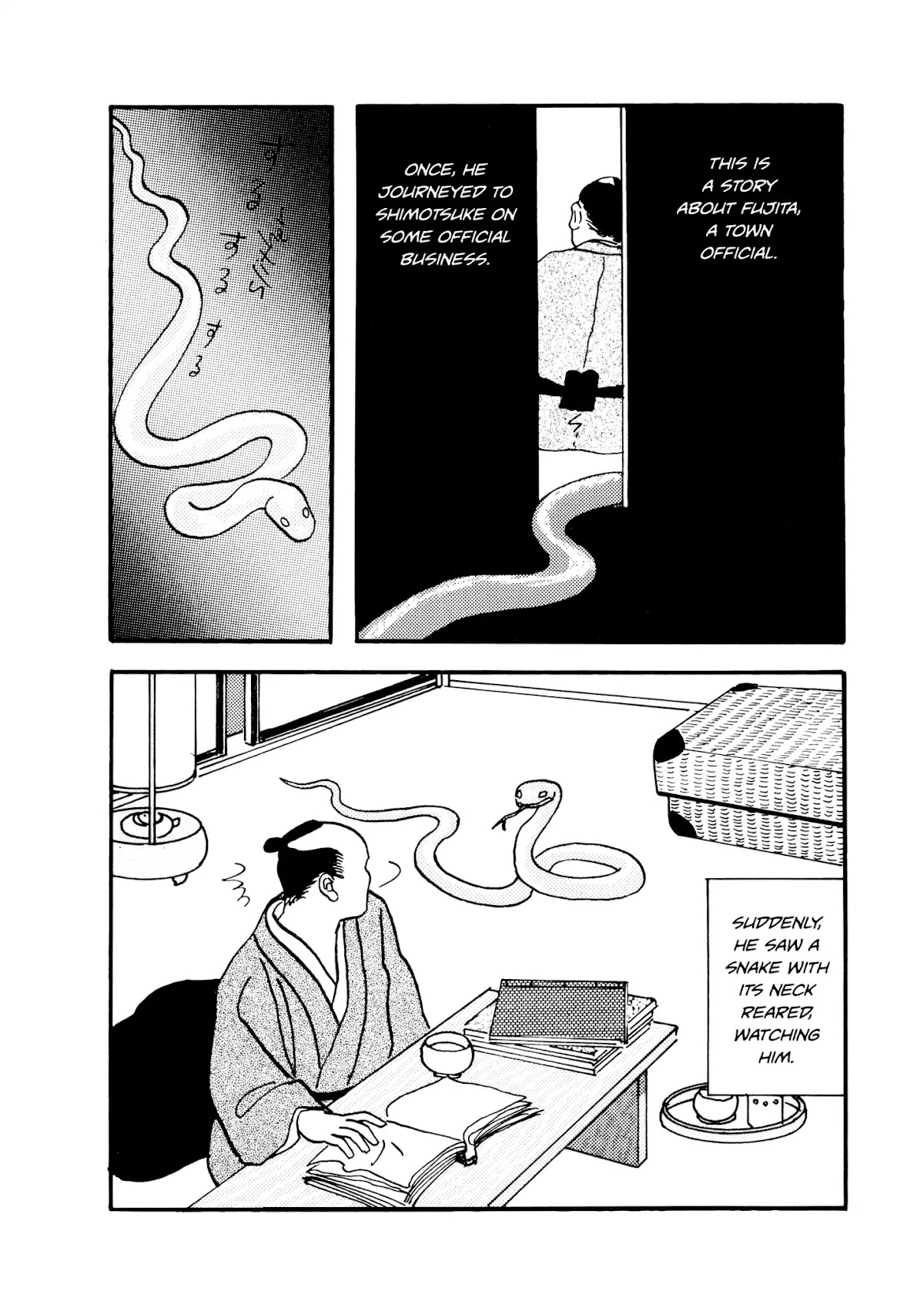 Hyaku Monogatari Chapter 72.73 page 2 - Chapter 72-73: Two Strange Tales of Black Hair