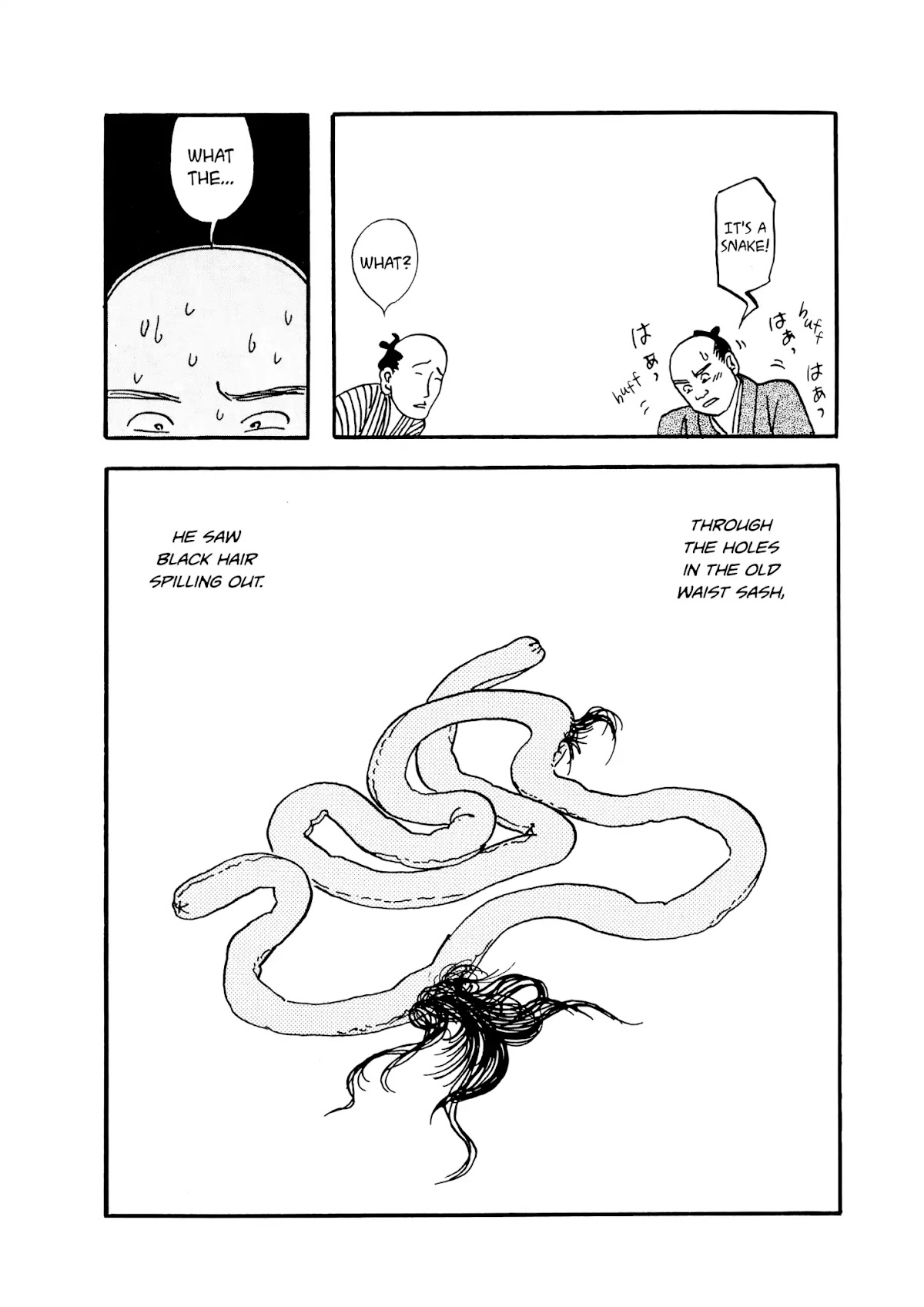 Hyaku Monogatari Chapter 72.73 page 4 - Chapter 72-73: Two Strange Tales of Black Hair