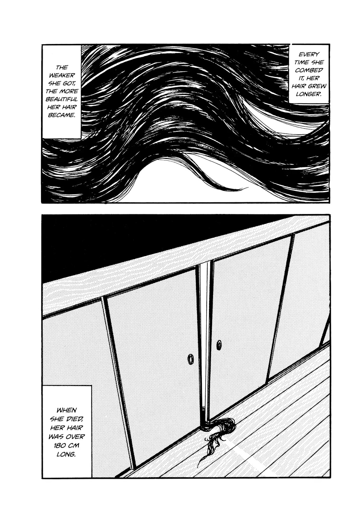 Hyaku Monogatari Chapter 72.73 page 8 - Chapter 72-73: Two Strange Tales of Black Hair