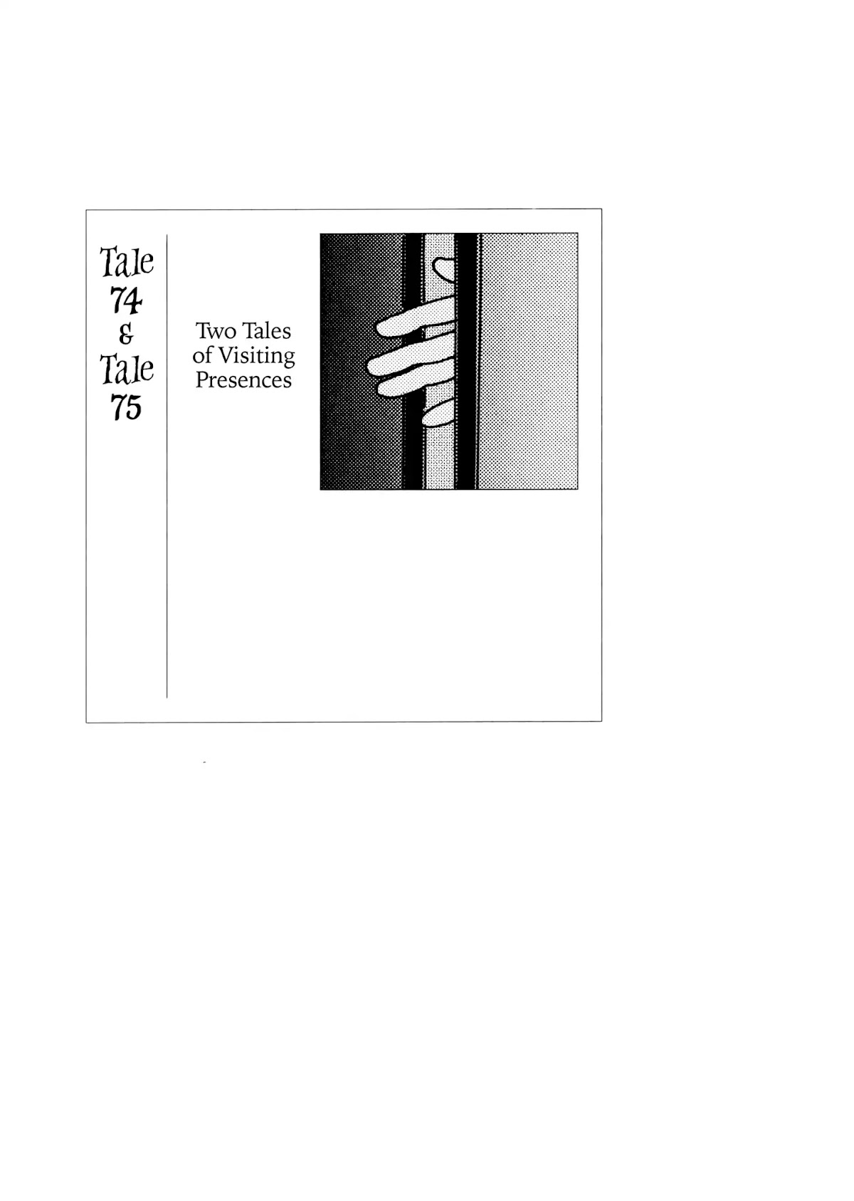 Hyaku Monogatari Chapter 74.75 page 1 - Chapter 74-75: Two Tales of Visiting Presences