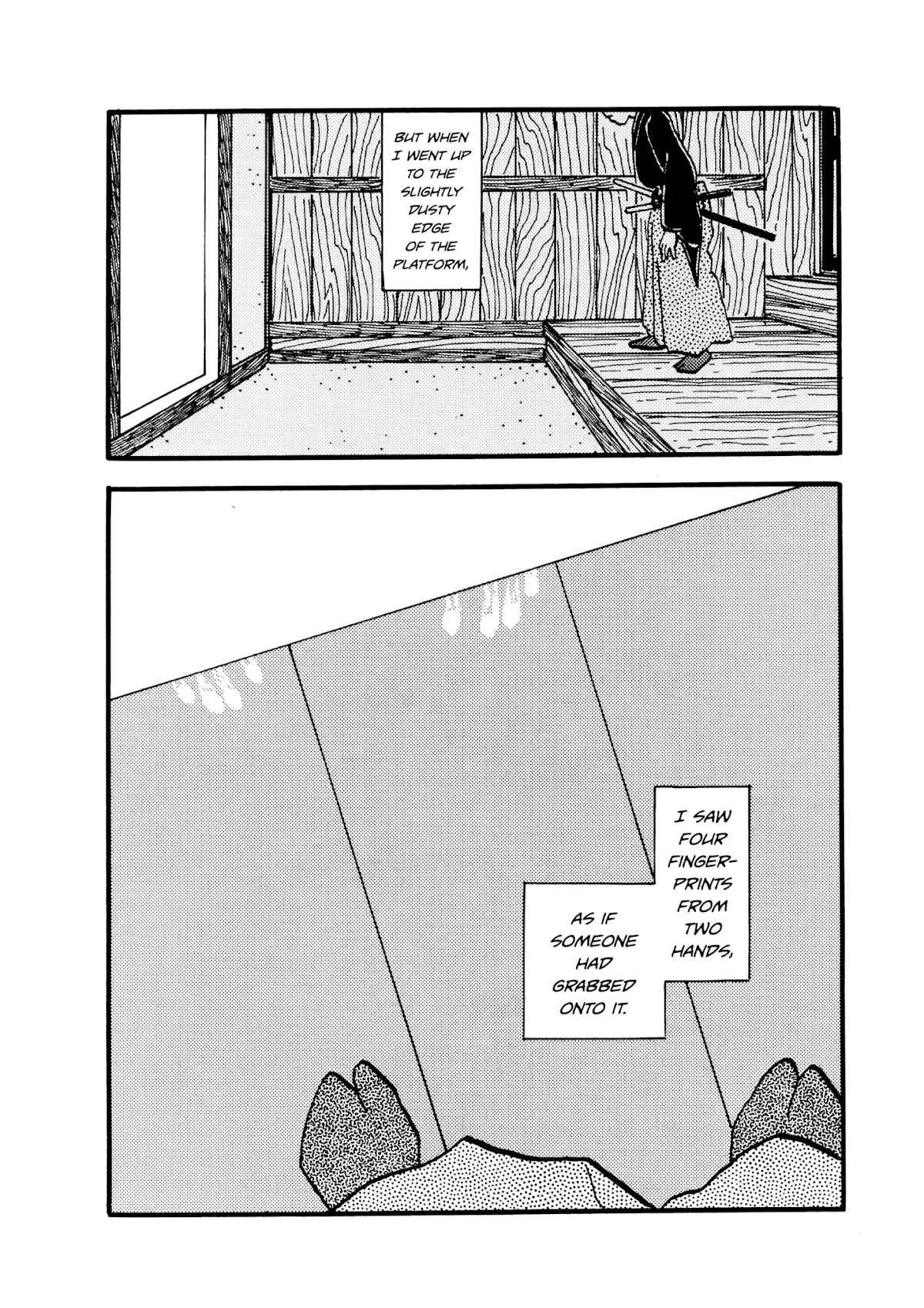 Hyaku Monogatari Chapter 74.75 page 4 - Chapter 74-75: Two Tales of Visiting Presences