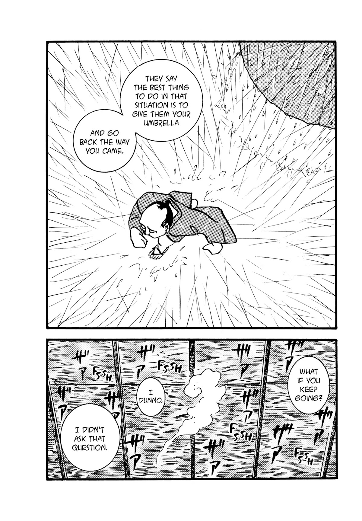 Hyaku Monogatari Chapter 80 page 8 - Chapter 80-81: Two Eerie Tales of Long Rains