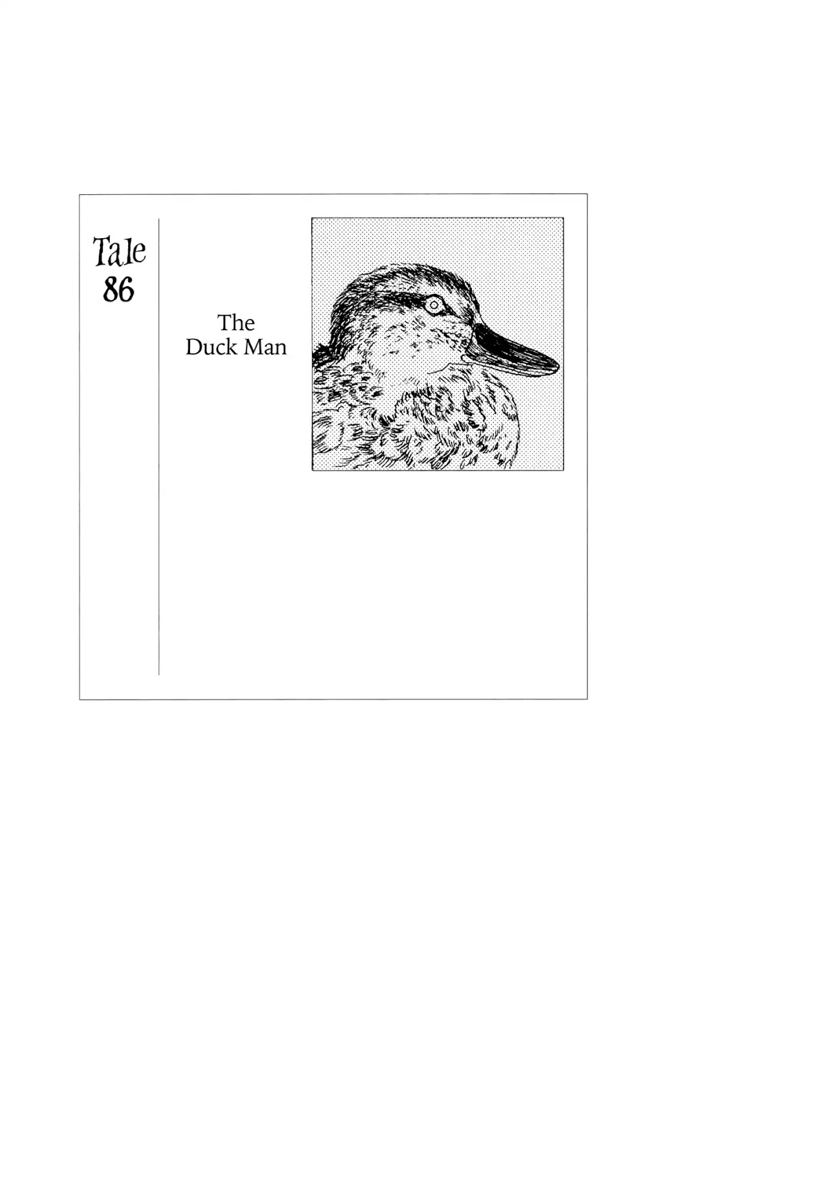Hyaku Monogatari Chapter 86 page 1 - Chapter 86: The Duck Man