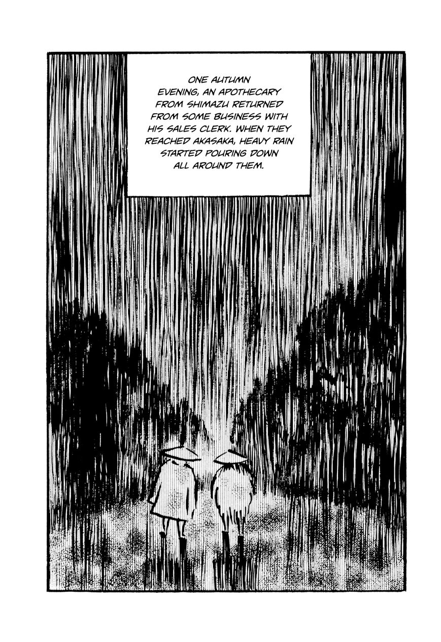 Hyaku Monogatari Chapter 9 page 2 - Chapter 9 : The Strange Thing in the Rain