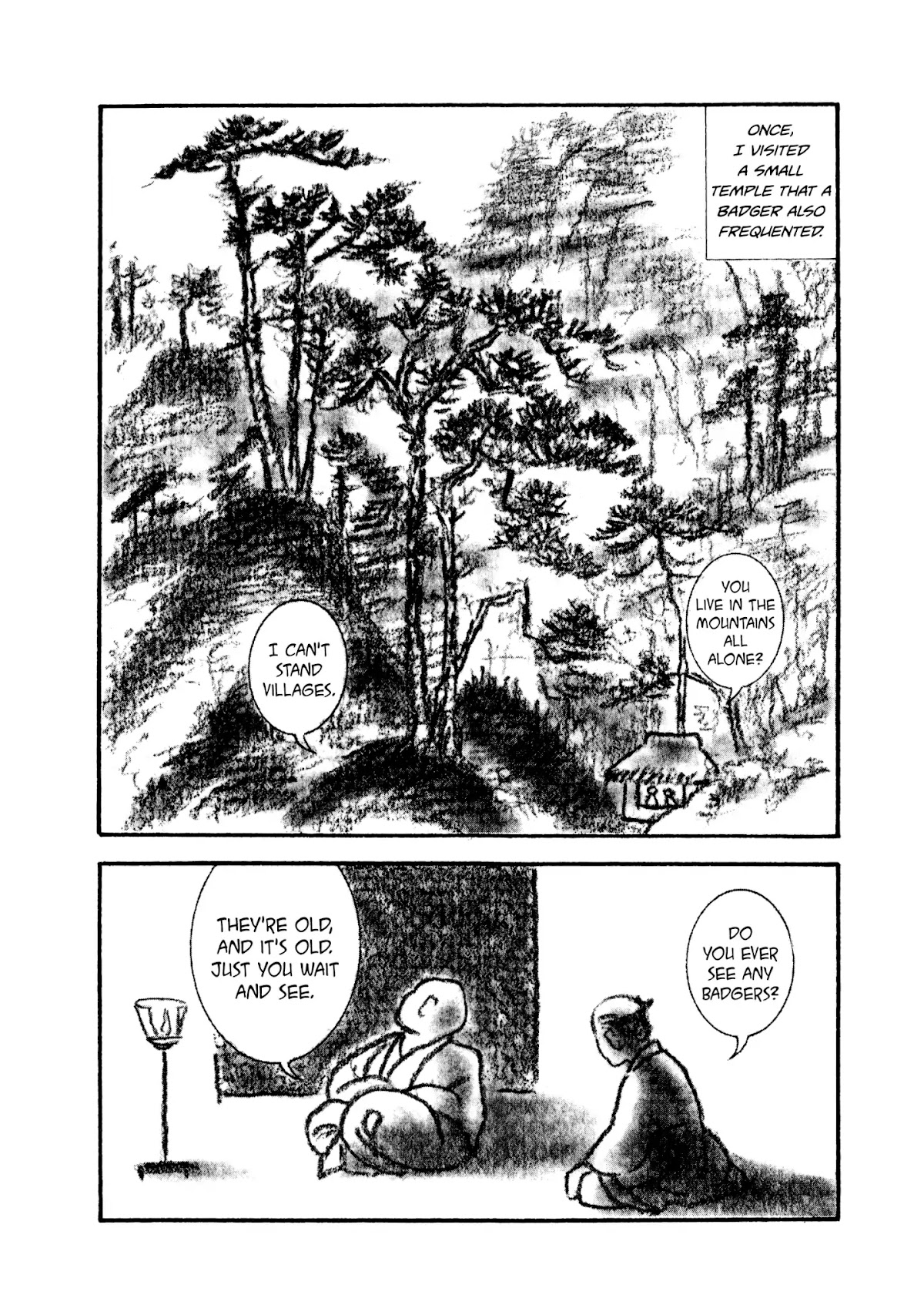 Hyaku Monogatari Chapter 90 page 2 - Chapter 90: Living With A Badger
