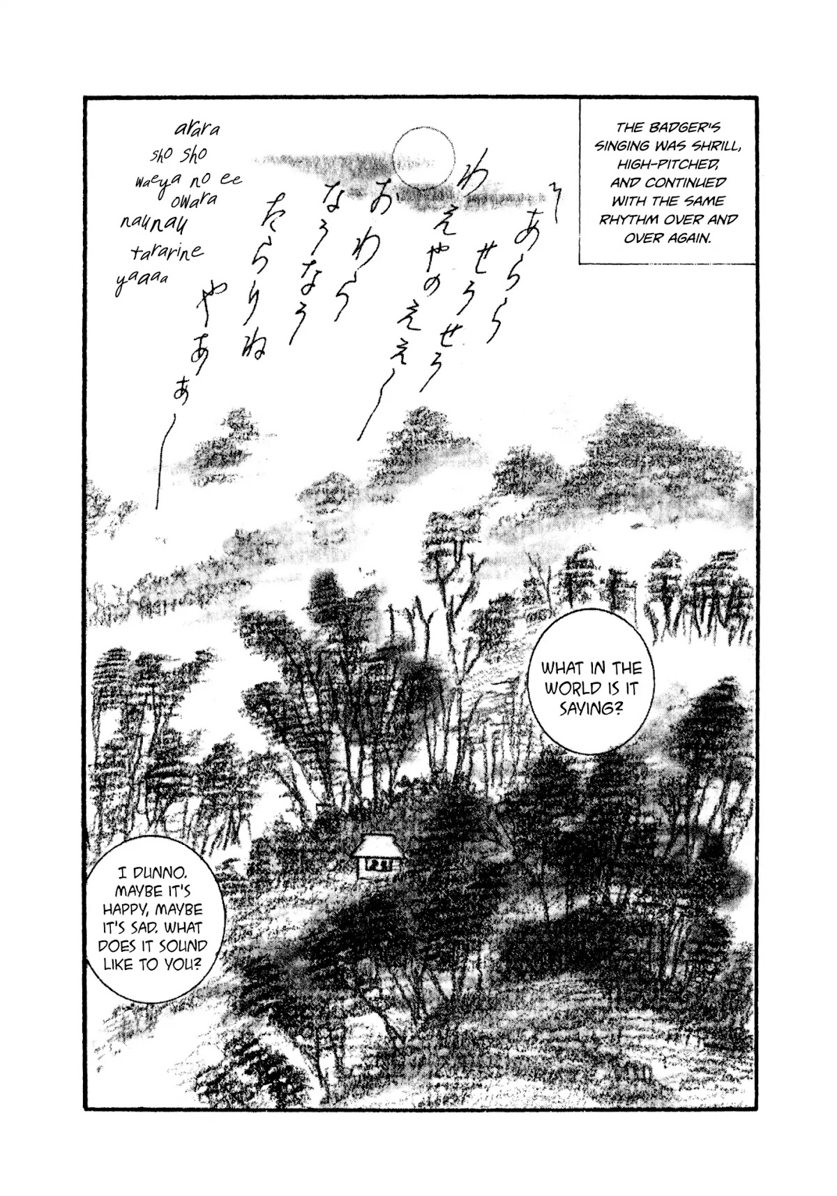 Hyaku Monogatari Chapter 90 page 8 - Chapter 90: Living With A Badger