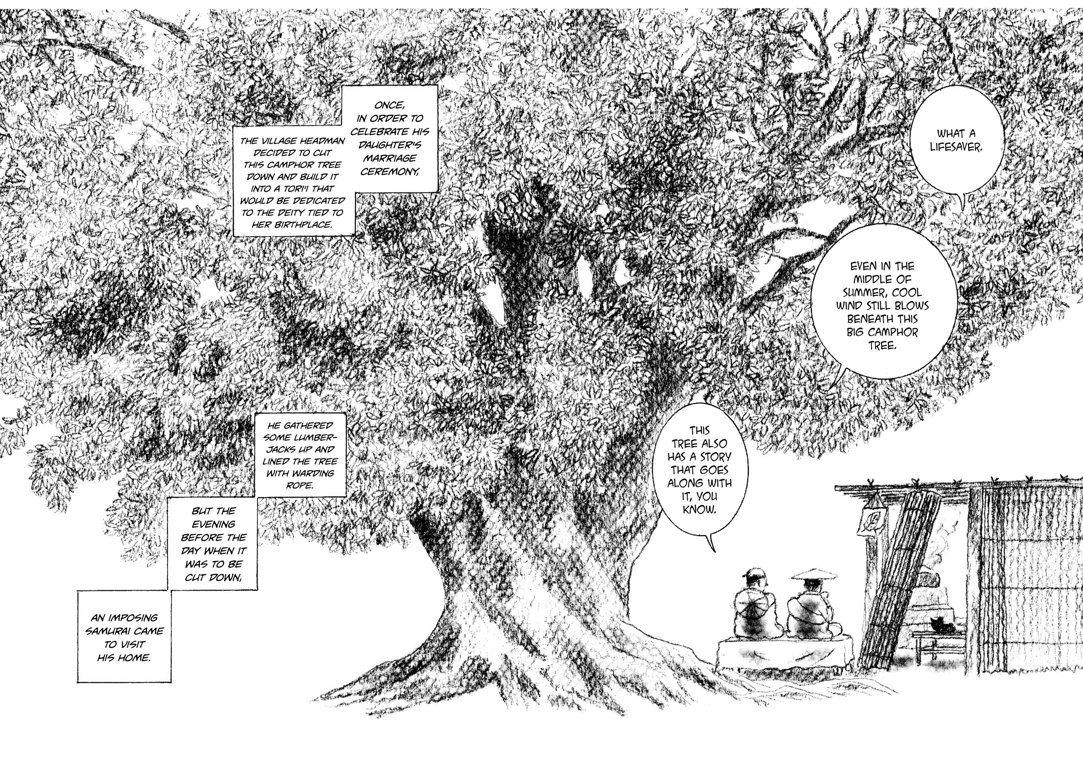 Hyaku Monogatari Chapter 92 page 2 - Chapter 92: The Big Camphor Tree