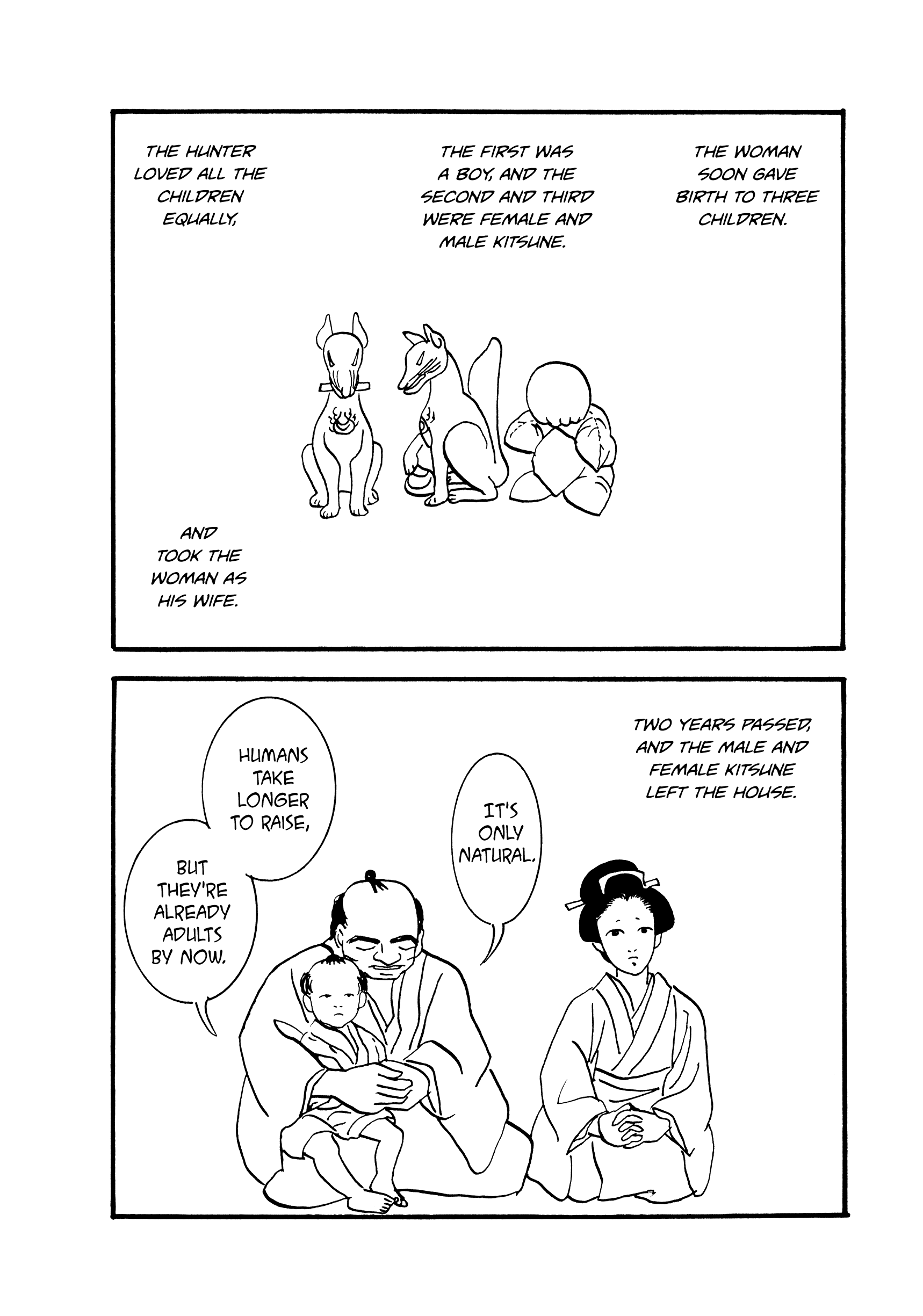 Hyaku Monogatari Chapter 99 page 13 - Chapter 99: Mokubei's Grandchild [END]