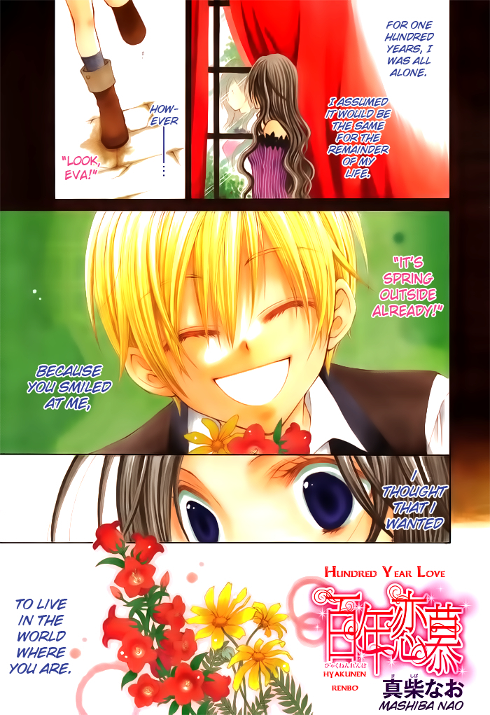 Hyakunen Renbo Chapter 3 page 1 - Chapter 3: The Hundred Years That Had Stopped, Began To Move When I Met You