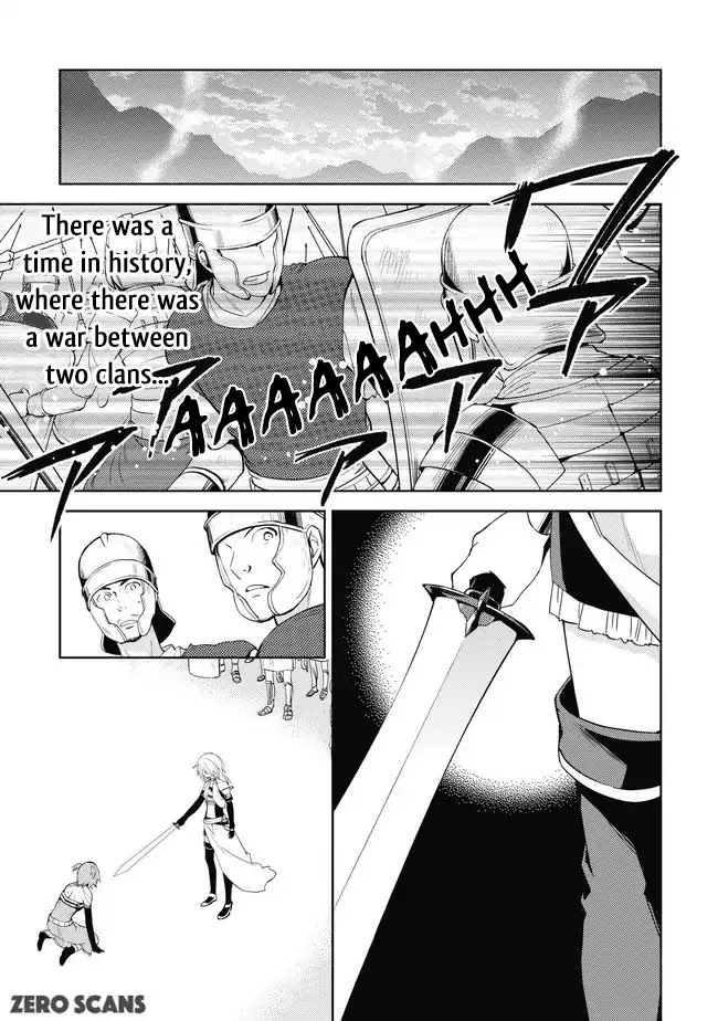 Hyakuren no Haou to Seiyaku no Ikusa Otome Chapter 1 page 2 - Chapter 1: Patriarch of the Wolf Clan
