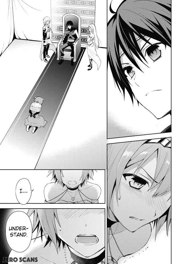 Hyakuren no Haou to Seiyaku no Ikusa Otome Chapter 1 page 22 - Chapter 1: Patriarch of the Wolf Clan