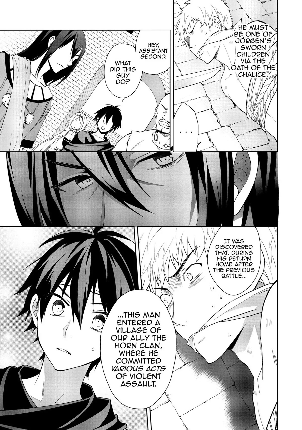 Hyakuren no Haou to Seiyaku no Ikusa Otome Chapter 10 page 13 - Chapter 10: An Ironclad Law