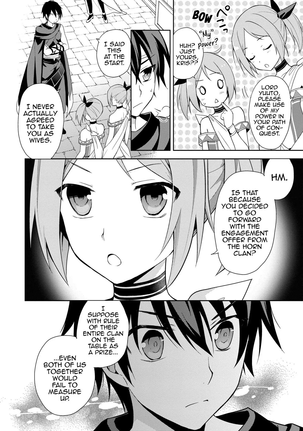 Hyakuren no Haou to Seiyaku no Ikusa Otome Chapter 11 page 10 - Chapter 11: Twin Brides