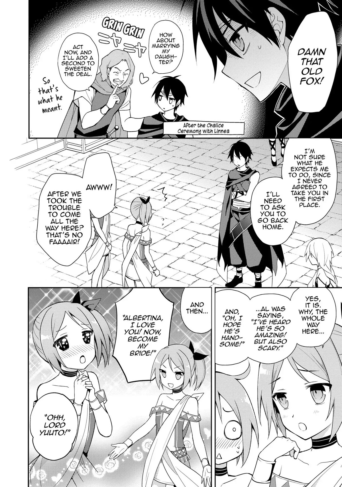 Hyakuren no Haou to Seiyaku no Ikusa Otome Chapter 11 page 6 - Chapter 11: Twin Brides