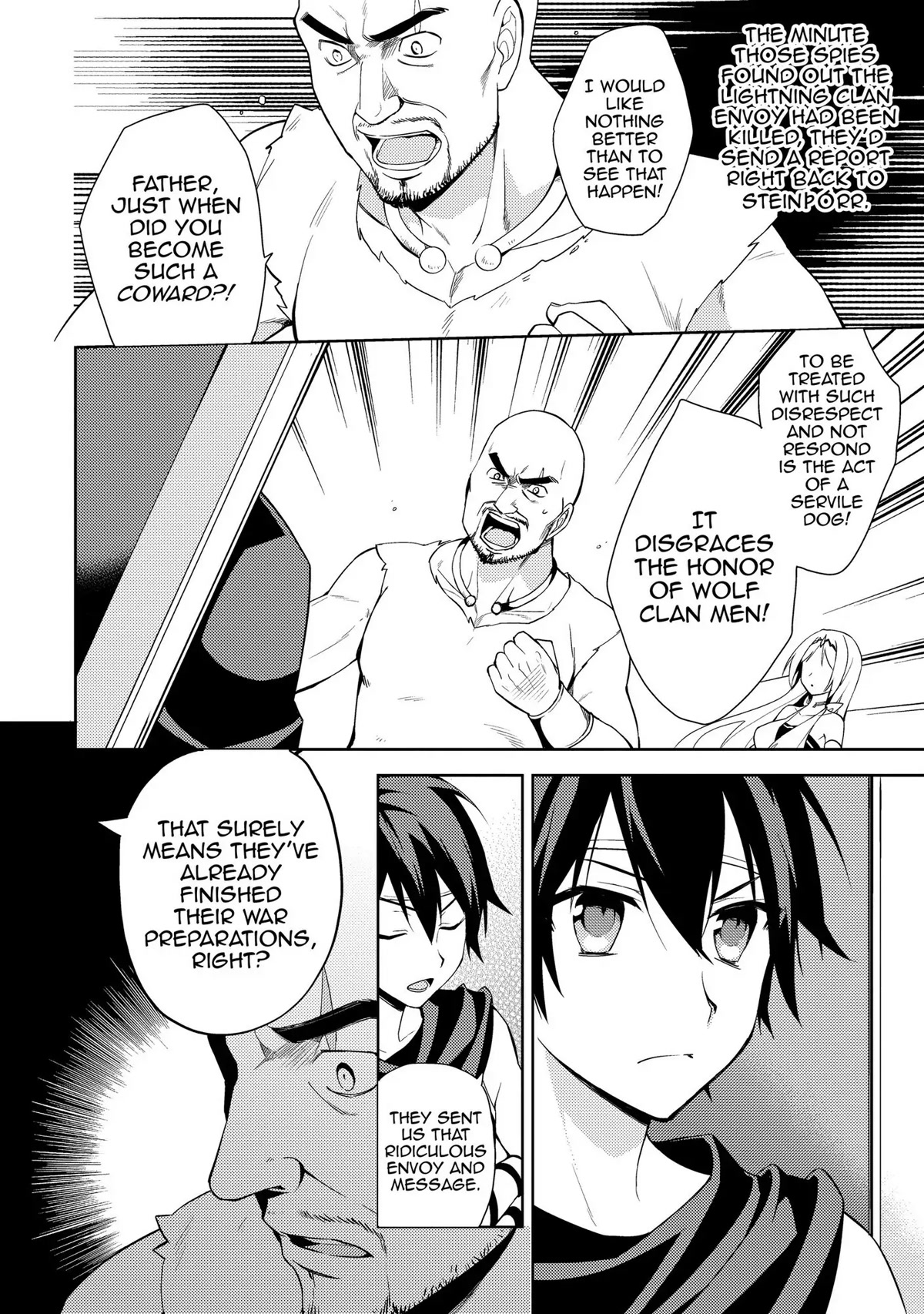 Hyakuren no Haou to Seiyaku no Ikusa Otome Chapter 15 page 12 - Chapter 15: The Envoy from the Lightning Clan