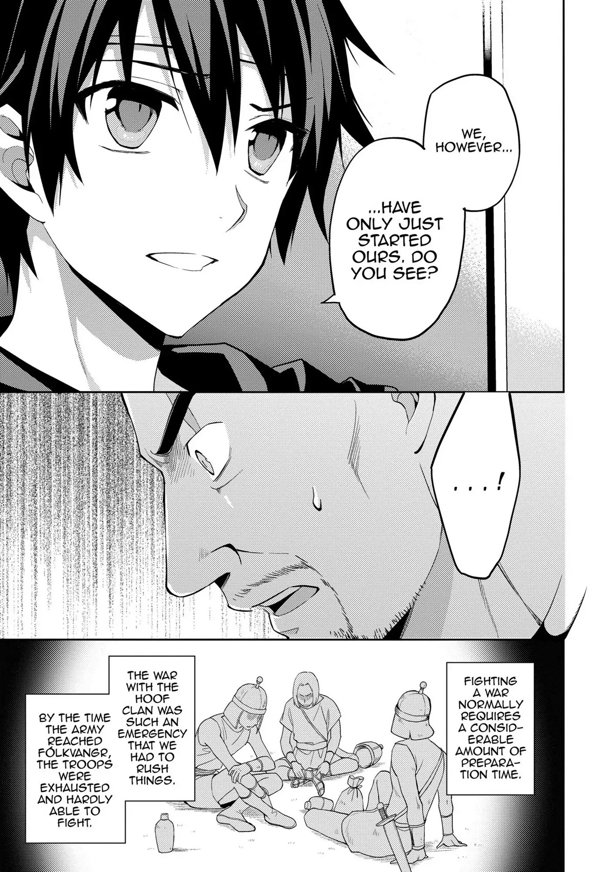 Hyakuren no Haou to Seiyaku no Ikusa Otome Chapter 15 page 13 - Chapter 15: The Envoy from the Lightning Clan