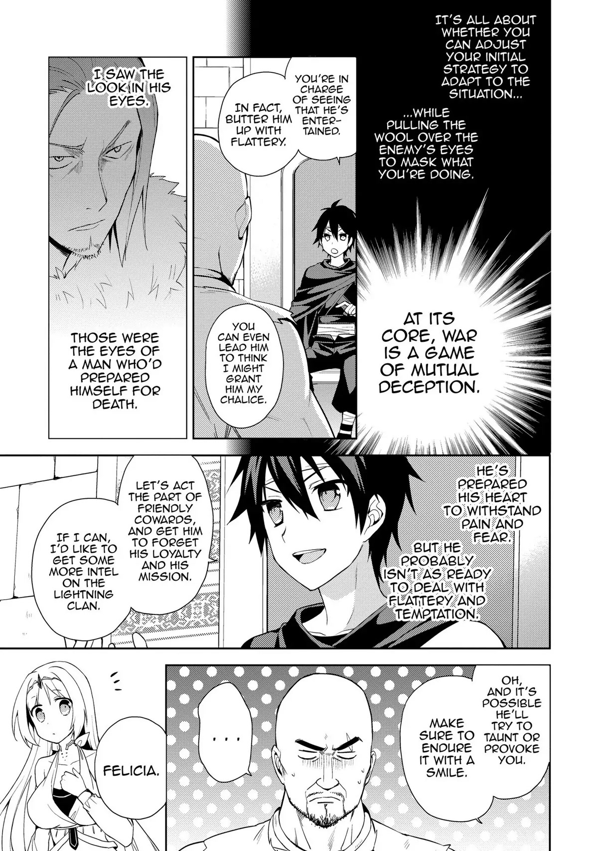 Hyakuren no Haou to Seiyaku no Ikusa Otome Chapter 15 page 15 - Chapter 15: The Envoy from the Lightning Clan