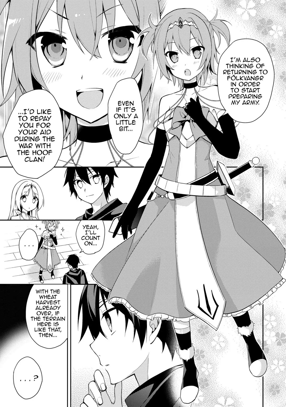 Hyakuren no Haou to Seiyaku no Ikusa Otome Chapter 15 page 3 - Chapter 15: The Envoy from the Lightning Clan