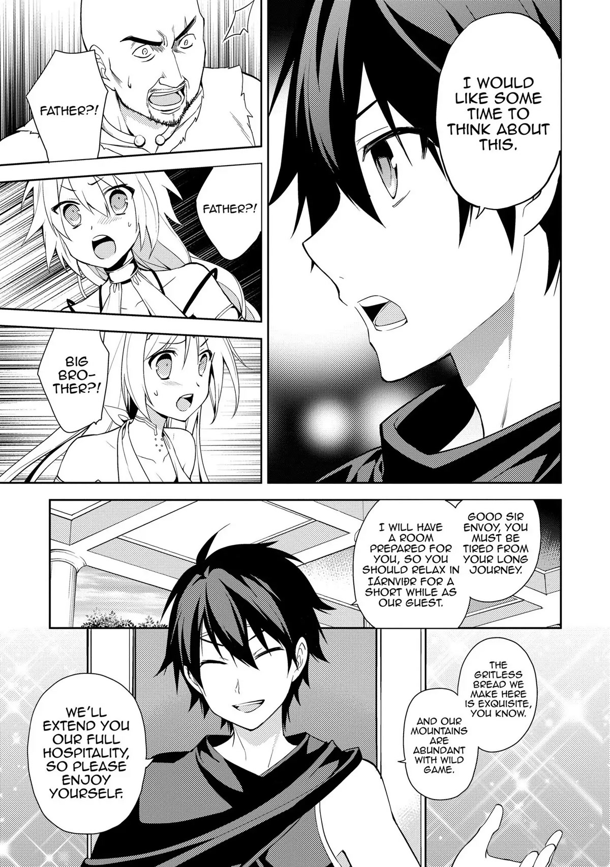 Hyakuren no Haou to Seiyaku no Ikusa Otome Chapter 15 page 9 - Chapter 15: The Envoy from the Lightning Clan