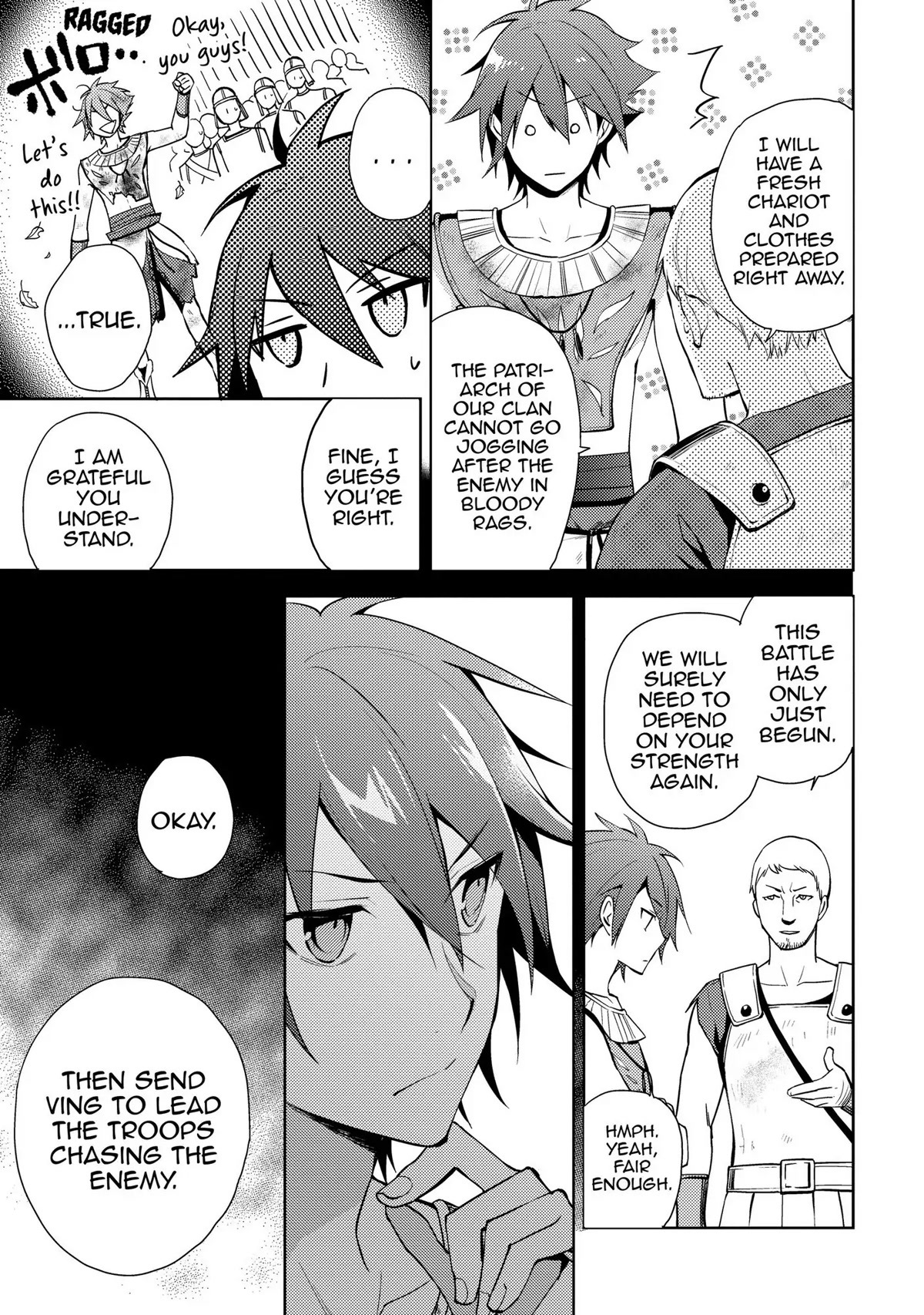 Hyakuren no Haou to Seiyaku no Ikusa Otome Chapter 19 page 17 - Chapter 19: The Joy of Battle