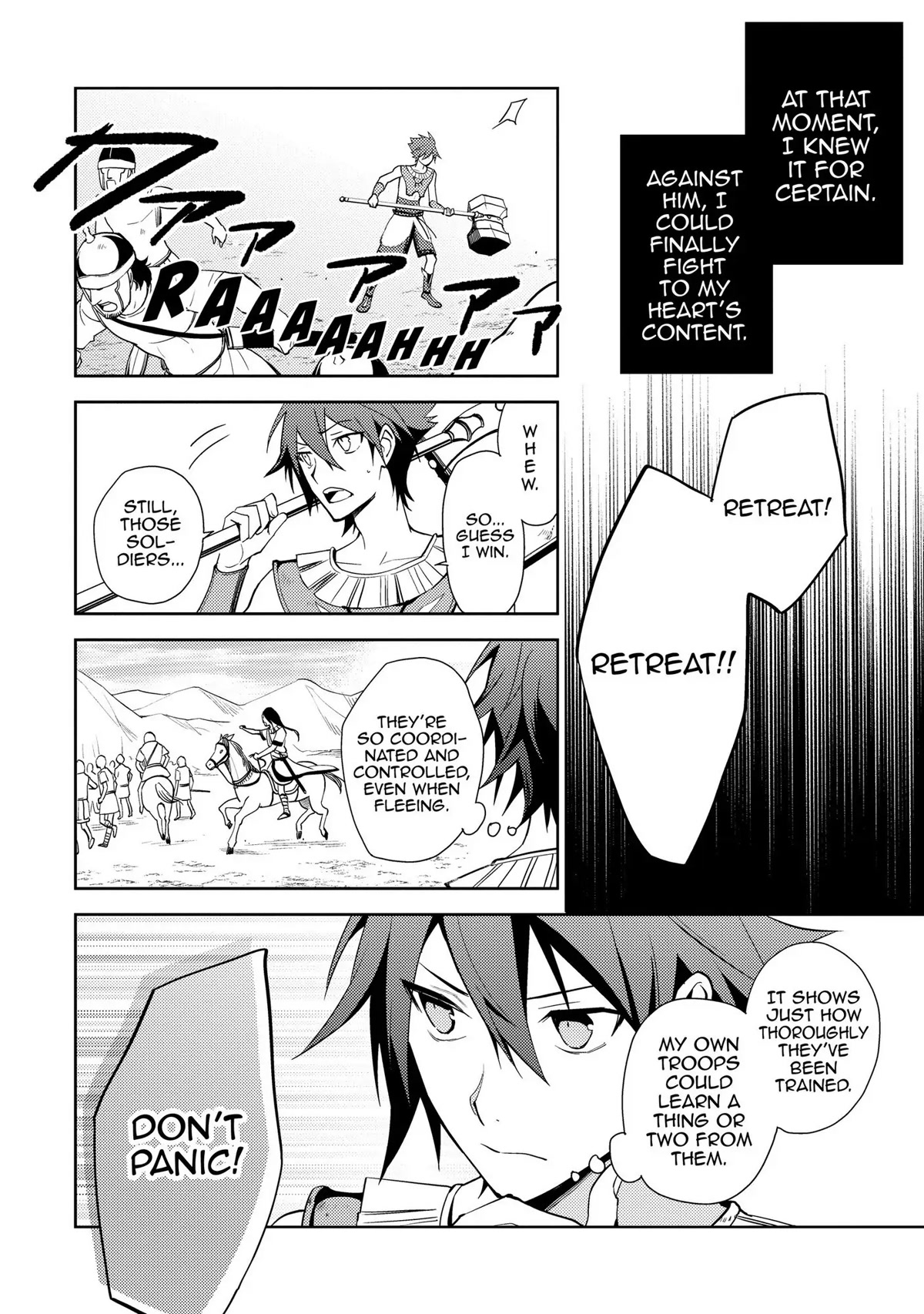 Hyakuren no Haou to Seiyaku no Ikusa Otome Chapter 19 page 6 - Chapter 19: The Joy of Battle