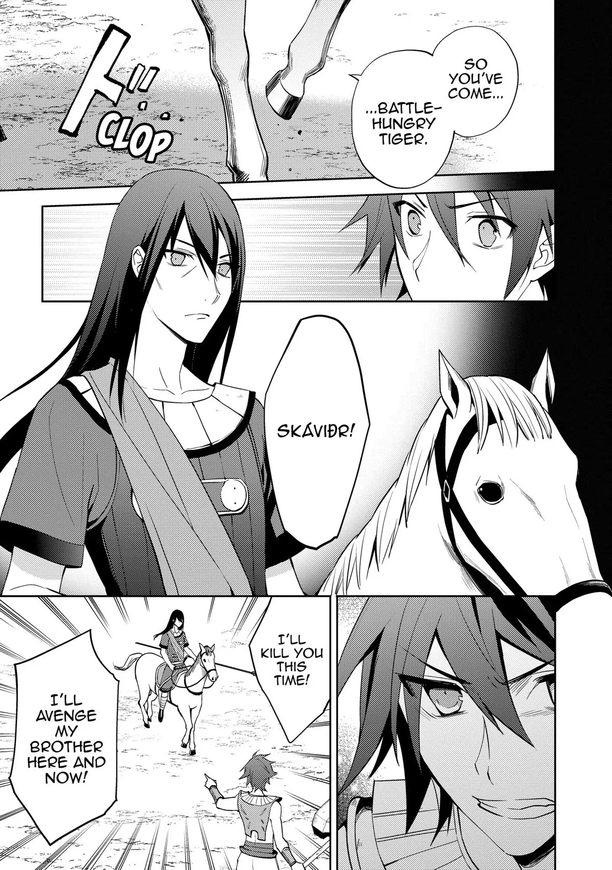 Hyakuren no Haou to Seiyaku no Ikusa Otome Chapter 20 page 15 - Chapter 20: Dólgþrasir, the Battle-Hungry Tiger